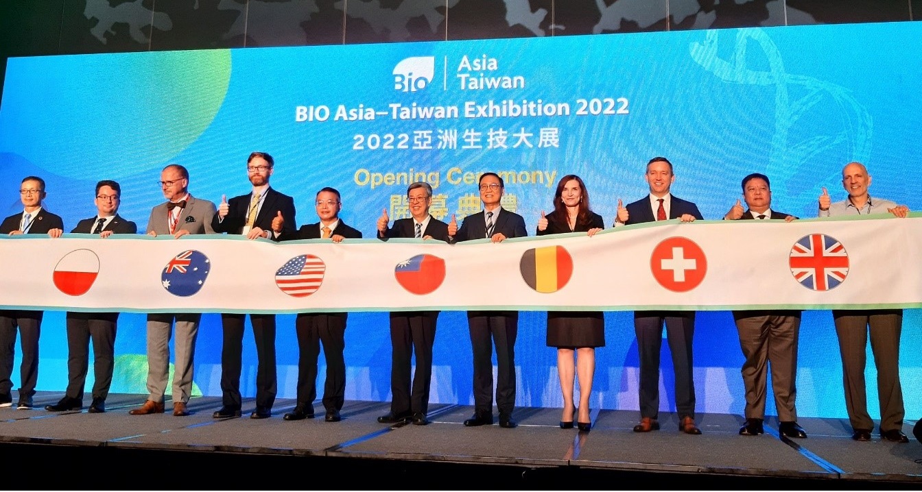 BIO Asia-Taiwan 2022 concludes, marking another successful edition of the region's biggest bioindustry-focused conference and exhibition