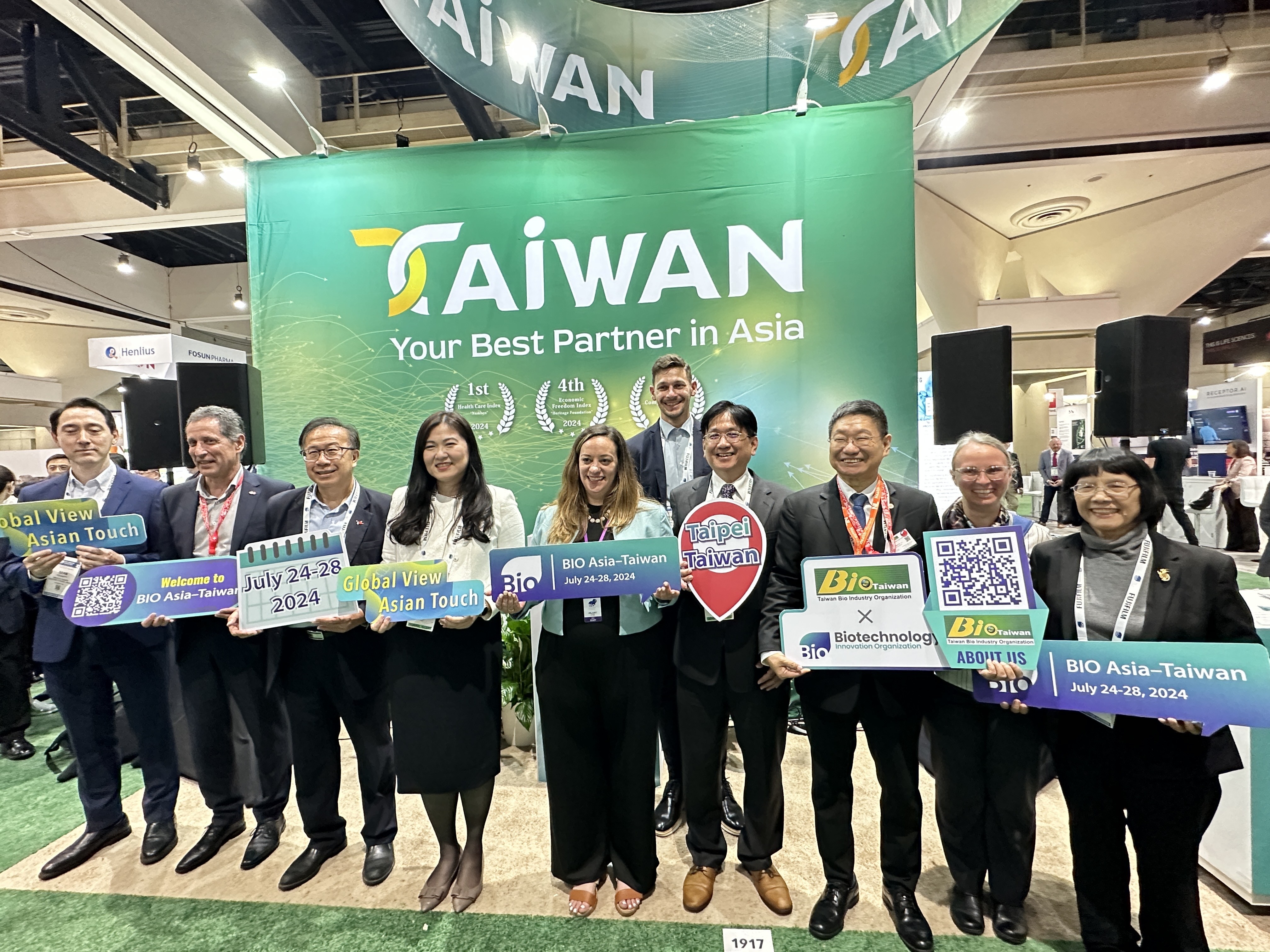 Taiwan's Biotech Innovations Draw International Attention at BIO 2024